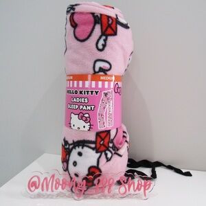 Hello Kitty Ladies Sleep Pant - Pink and Red